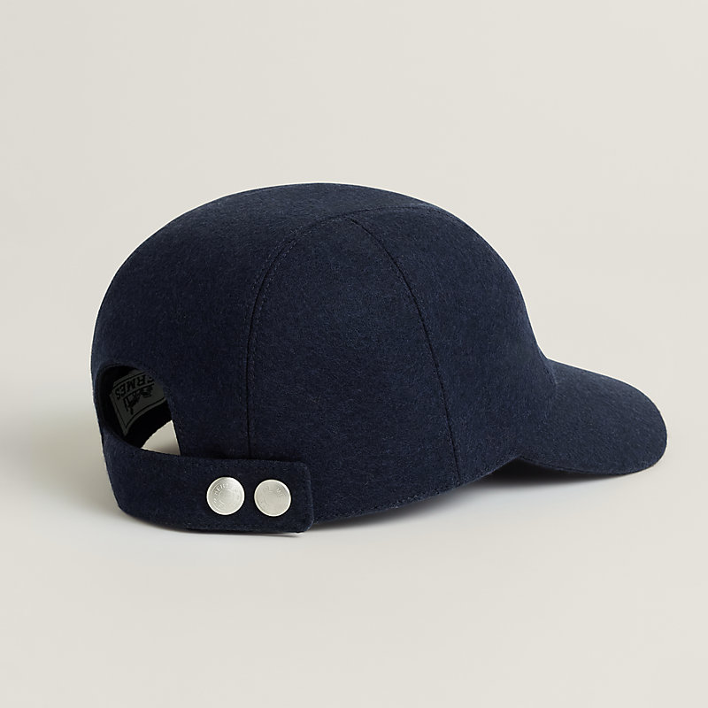 Miles H Cut cap - Blue | Hermès USA
